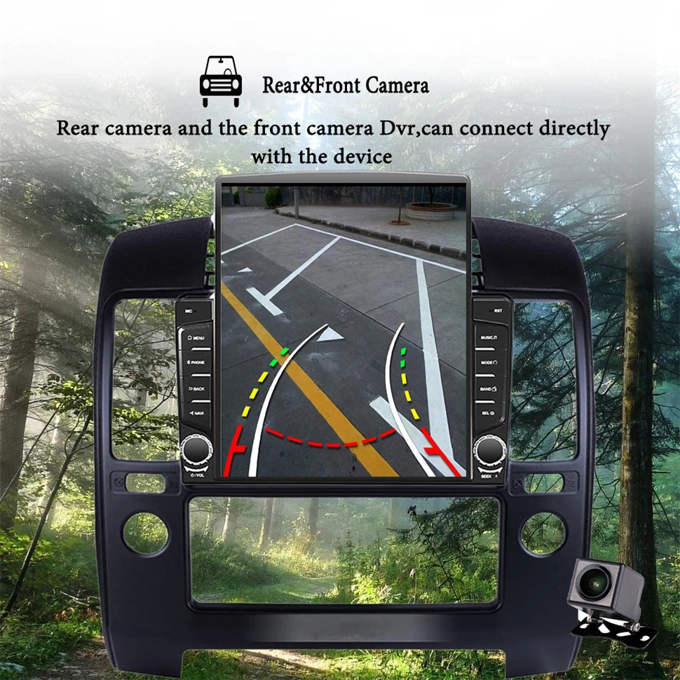 Android 14.0 8G+128G Car Radio Stereo Video Audio Multimedia DVD Player For Nissan Navara 2006 - 2012 GPS Navigation Head Unit