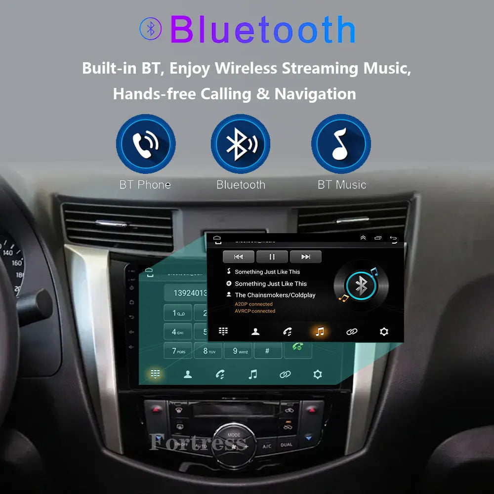 Android 16 For Nissan NAVARA Frontier NP300 2015 2016 2017 Screen WiFi Car Player Video Display Navigation Radio Multimedia GPS