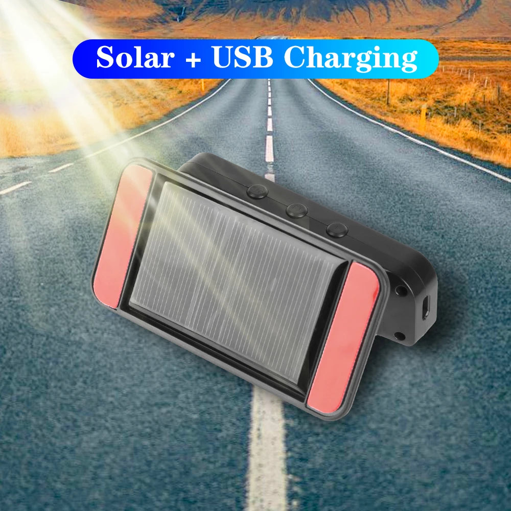 Tire Pressure Monitoring System Temperature Warning Fuel Save With 4 External Sensors Solar TPMS Car Tyre Pressure Monitor